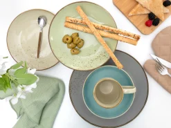 Creatable Geschirrset|Nature Collection - Kombiservice 16-tlg - Aqua