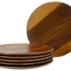Creatable Teller|Nature Collection - Tellerset 6-tlg - Akazienholz