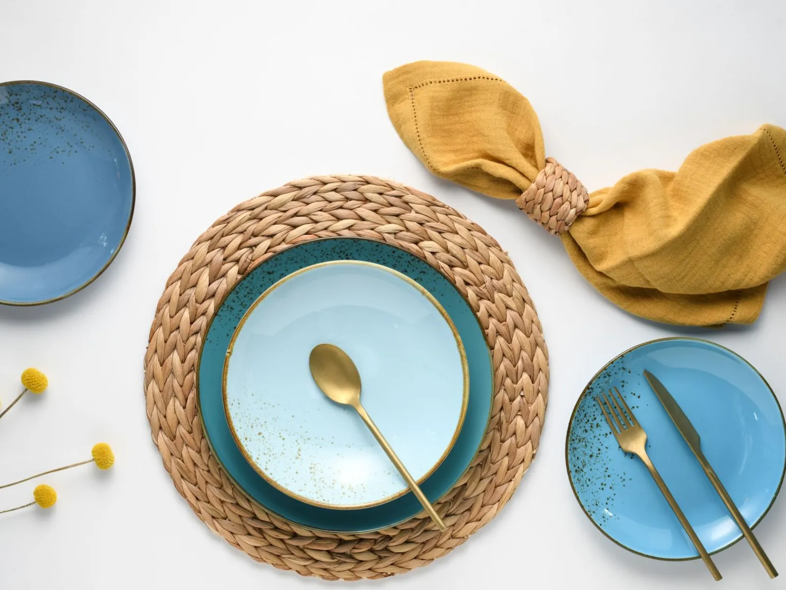 Creatable Geschirrset|Teller|Nature Collection - Tellerset 12-tlg - bunt
