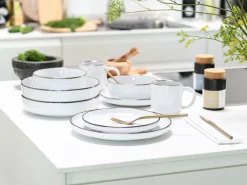 Creatable Geschirrset|Nordic Festive - Kombiservice 10-tlg - Schwarz