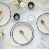 Creatable Geschirrset|Nordic Festive - Tafelservice 12-tlg - Schwarz