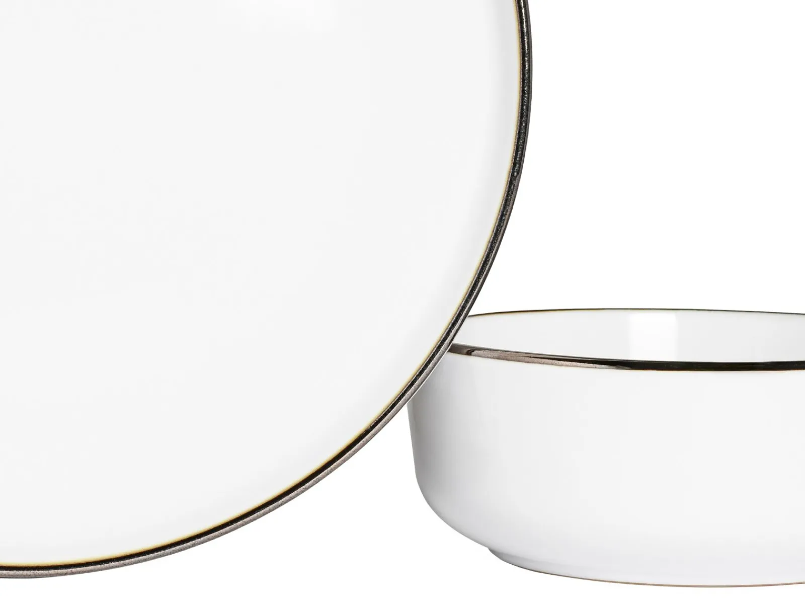Creatable Geschirrset|Teller|Nordic Festive - Tellerset 18-tlg - Schwarz