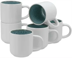 Creatable Becher & Tassen|Geschirrset|Nordic Fjord - Kaffeebecher 6-tlg - beige