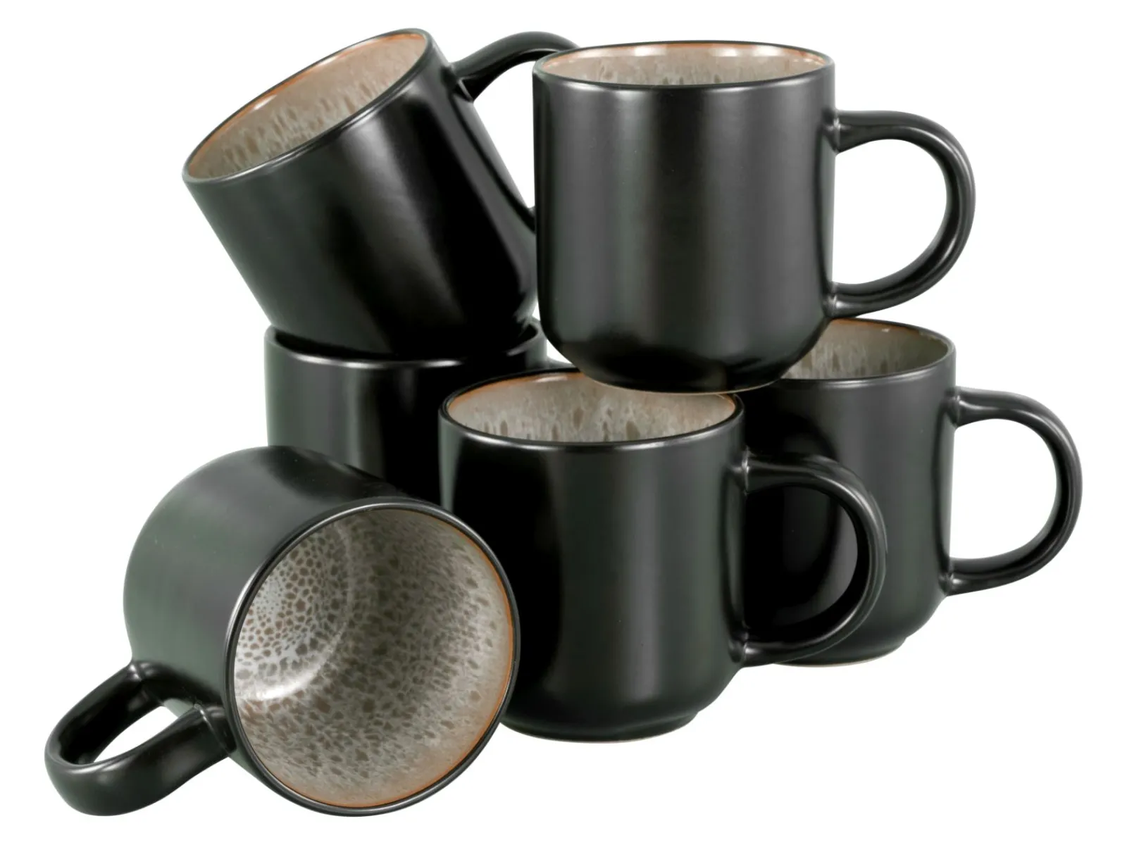 Creatable Becher & Tassen|Geschirrset|Nordic Fjord - Kaffeebecher 6-tlg - beige