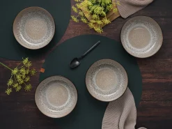 Creatable Bowls & Schüsseln|Geschirrset|Nordic Fjord - Müslischale 6-tlg - beige