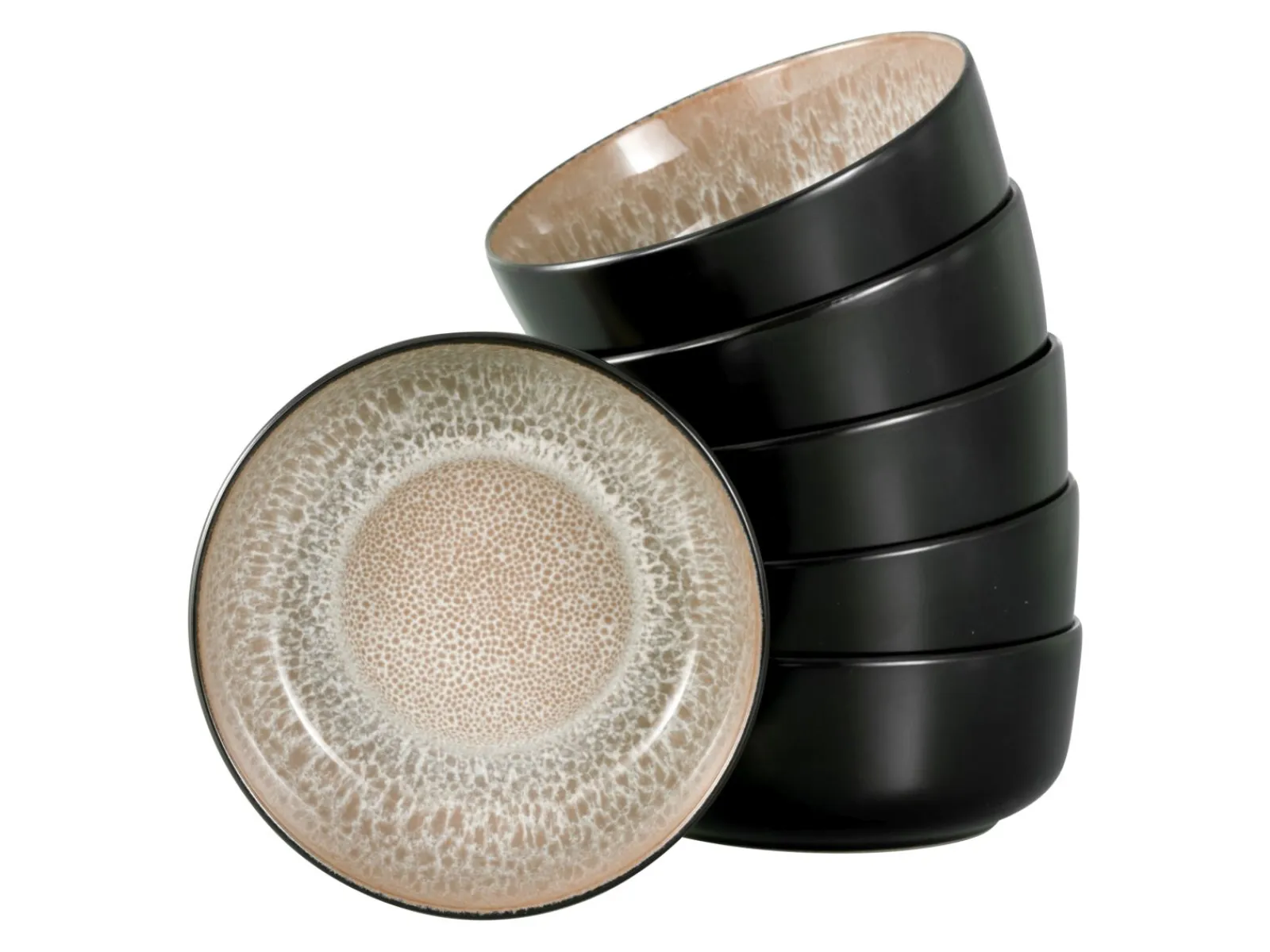Creatable Bowls & Schüsseln|Geschirrset|Nordic Fjord - Müslischale 6-tlg - beige