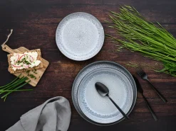 Creatable Geschirrset|Teller|Nordic Fjord - Tellerset 18-tlg - beige