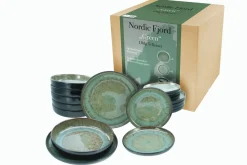 Creatable Geschirrset|Teller|Nordic Fjord - Tellerset 18-tlg - beige