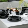 Creatable Geschirrset|Teller|Nordic Gourmet - Tellerset 18-tlg - Schwarz