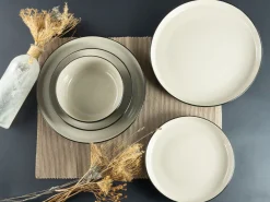 Creatable Geschirrset|Teller|Nordic - Tellerset 12-tlg - Cool Black