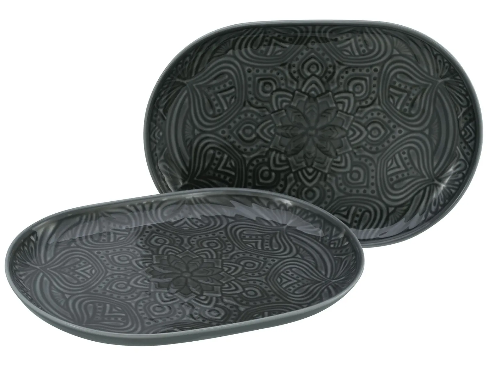 Creatable Platten|Geschirrset|Orient Mandala - Plattenset 2-tlg - Aquamarine