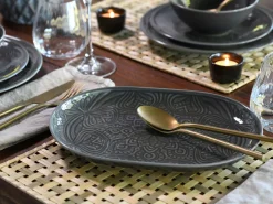 Creatable Platten|Geschirrset|Orient Mandala - Plattenset 2-tlg - Aquamarine