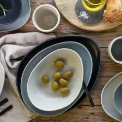 Creatable Teller|Pietra - Dessertteller 4-tlg - bunt