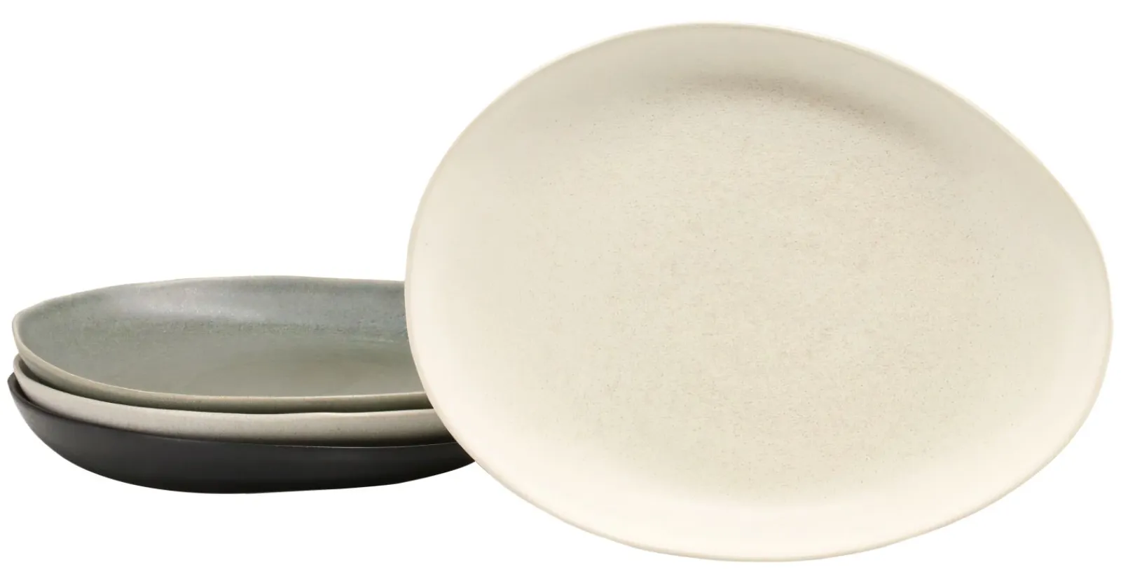 Creatable Teller|Pietra - Dessertteller 4-tlg - bunt