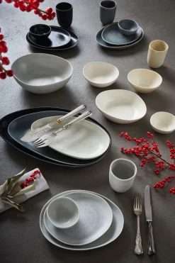 Creatable Teller|Pietra - Dessertteller 4-tlg - bunt