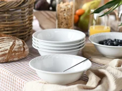 Creatable Bowls & Schüsseln|Geschirrset|Polo - Müslischale 6-tlg - Weiss