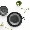 Creatable Geschirrset|Teller|Reactive Nostalgic - Tellerset 12-tlg - Schwarz