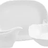 Creatable Geschirrset|Roccoco - Servierset 3-tlg - Weiss