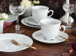 Creatable Geschirrset|Rokoko - Kaffeeservice 18-tlg - Weiss