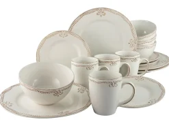 Creatable Geschirrset|Romantic Vintage - Kombiservice 16-tlg - creme