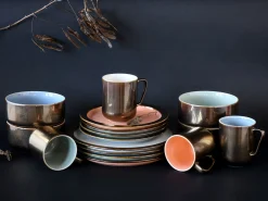 Creatable Geschirrset|Rusty - Kombiservice 16-tlg, Rustikal - Kombiservice 16-tlg - Pastell