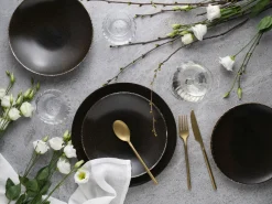 Creatable Geschirrset|Teller|Rusty - Tellerset 12-tlg - braun