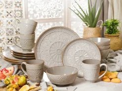 Creatable Geschirrset|Samarkand - Kombiservice 16-tlg - Smaragd
