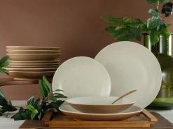 Creatable Geschirrset|Teller|Sand Dunes - Tellerset 12-tlg - creme