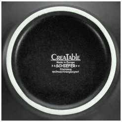 Creatable Pizza & Pasta|Geschirrset|Schiefer - Pastateller 2-tlg - Schwarz