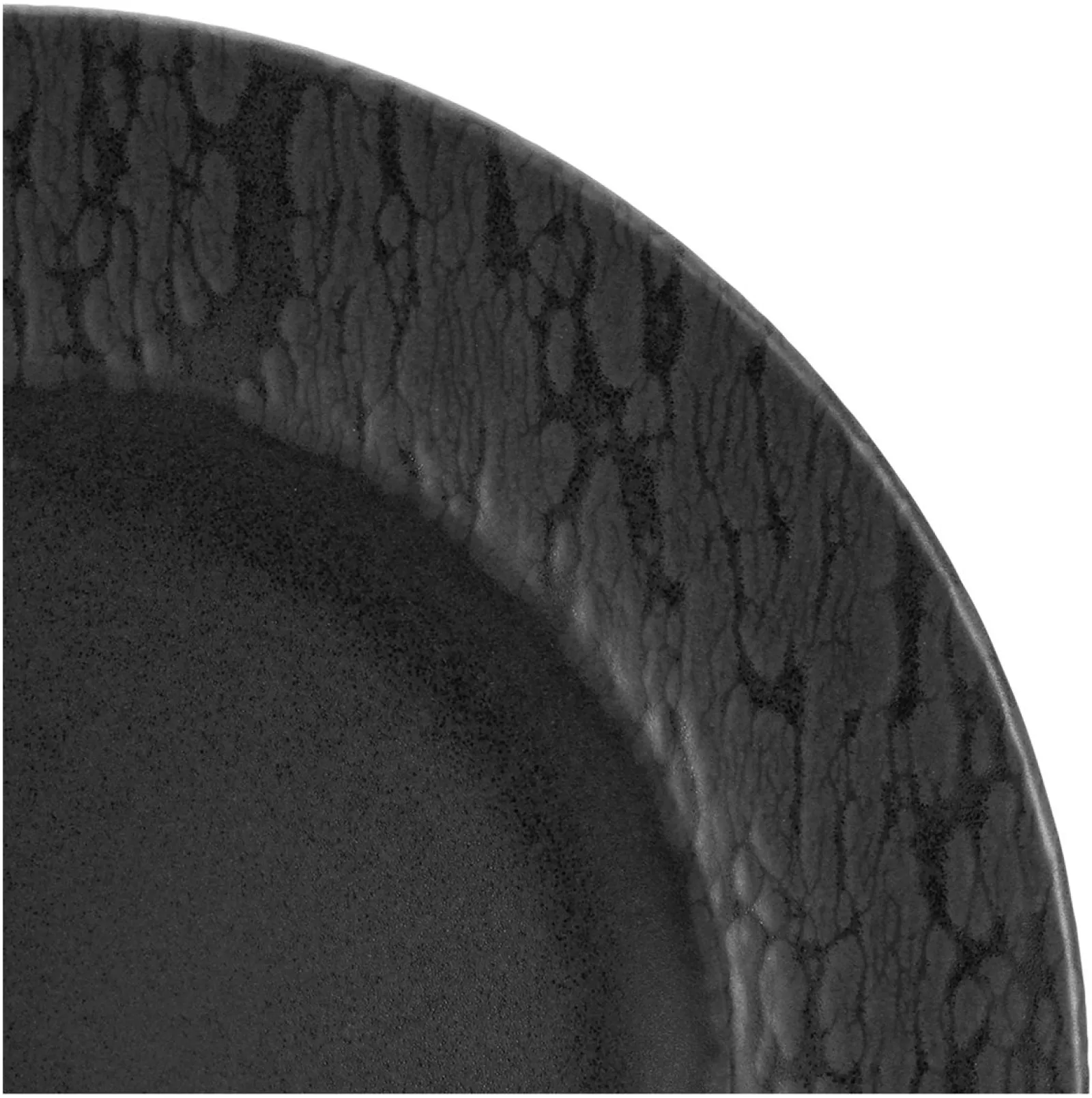 Creatable Geschirrset|Teller|Schiefer - Tellerset 12-tlg - Schwarz