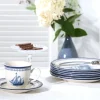 Creatable Geschirrset|Segelschiff - Kaffeeservice 18-tlg - Blau