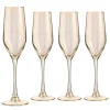 Creatable Gläser|Shiny - Sektglas 4-tlg - gold