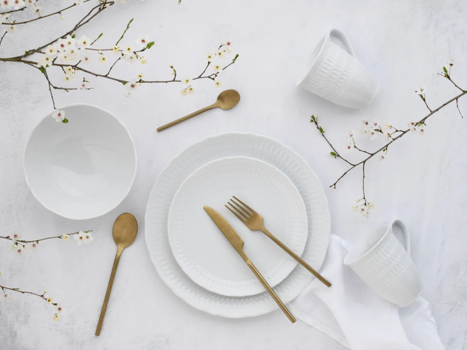 Creatable Geschirrset|Sofia - Kombiservice 16-tlg - Stone