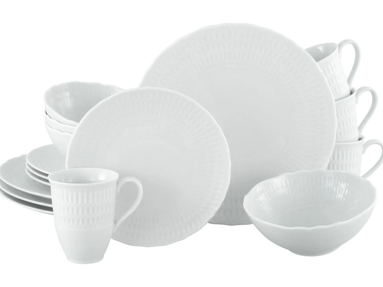Creatable Geschirrset|Sofia - Kombiservice 16-tlg - Stone