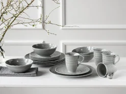 Creatable Geschirrset|Sofia - Kombiservice 16-tlg - Stone