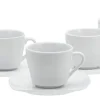 Creatable Becher & Tassen|Square - Kaffeetasssen 12-tlg - Weiss