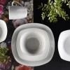 Creatable Geschirrset|Square - Kombiservice 16-tlg - Weiss