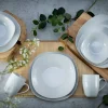 Creatable Geschirrset|Square - Kombiservice 20-tlg - Weiss