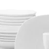 Creatable Geschirrset|Square - Kombiservice 62-tlg - Weiss