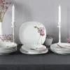Creatable Geschirrset|Square - Tafelservice 12-tlg - Orchidee