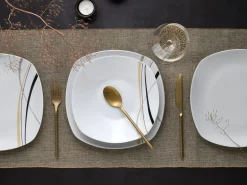 Creatable Geschirrset|Square - Tafelservice 12-tlg - Orchidee