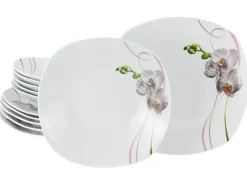 Creatable Geschirrset|Square - Tafelservice 12-tlg - Orchidee