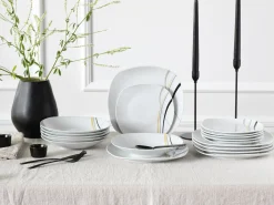 Creatable Geschirrset|Teller|Square - Tafelservice 18-tlg, Square - Tellerset 18-tlg - Weiss