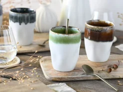 Creatable Becher & Tassen|Squeezy - Kaffeebecher 4-tlg - Natural