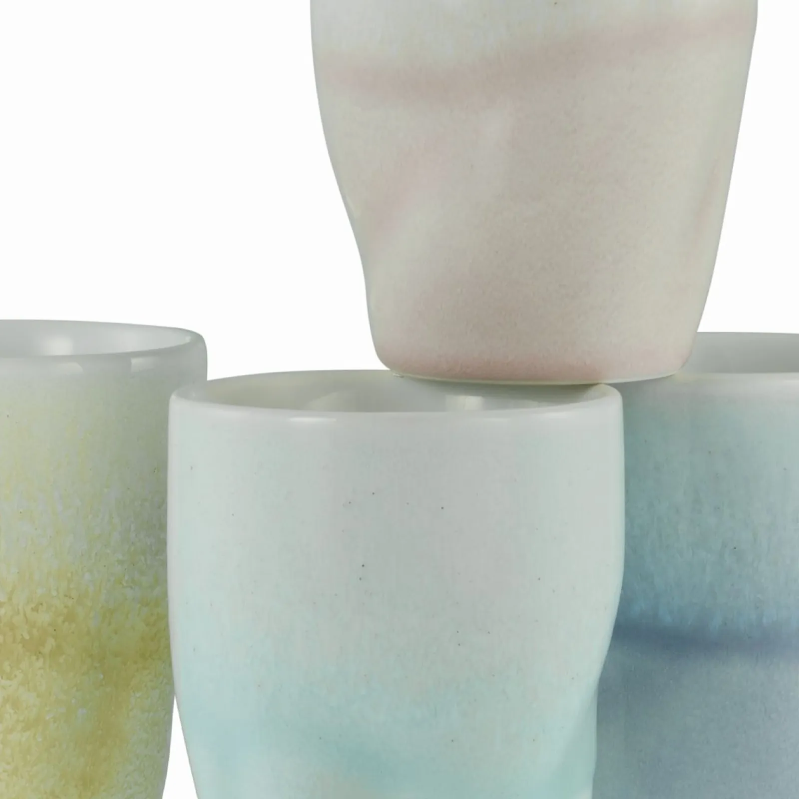 Creatable Becher & Tassen|Squeezy - Kaffeebecher 4-tlg - Natural