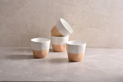 Creatable Becher & Tassen|Squeezy - Teebecher 4-tlg - Natural