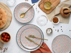 Creatable Geschirrset|Teller|Stella - Tellerset 12-tlg - bunt