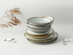 Creatable Geschirrset|Stone - Tellerset 12-tlg - Grey