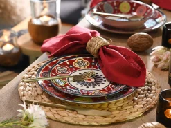 Creatable Geschirrset|Teller|Sumaya - Kombiservice 18-tlg - Red
