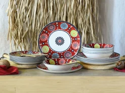 Creatable Geschirrset|Teller|Sumaya - Kombiservice 18-tlg - Red